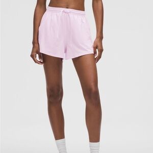 Lululemon Athletica Light Pink Organza Athletic Shorts 3”